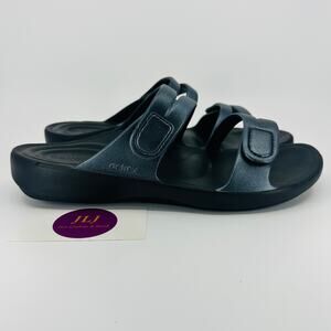 Aetrex Women's Janey Sport Slide Adjustable Supportive Comfort Sandals Size 9